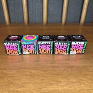 Nee Doh Glitter & Colorwave Mini Stress Balls - Assorted Colors